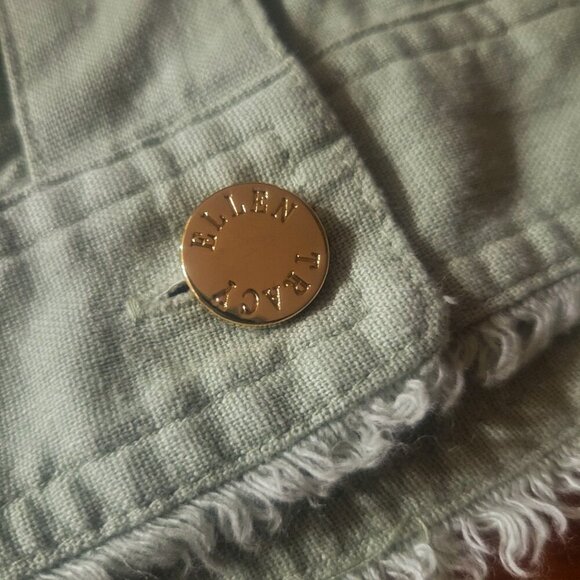 NWT!! Ellen Tracy Linen Blend Women's Pale Sage Lightweight - Picture 12 of 14